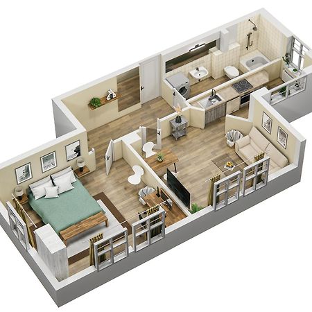 Gemuetliches Refugium Am Bahnhof - Perfekt Zum Erkunden Der Saechsischen Schweiz Apartment Sebnitz Exterior photo